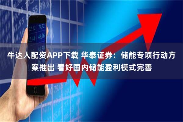 牛达人配资APP下载 华泰证券：储能专项行动方案推出 看好国内储能盈利模式完善