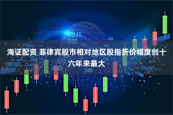 海证配资 菲律宾股市相对地区股指折价幅度创十六年来最大